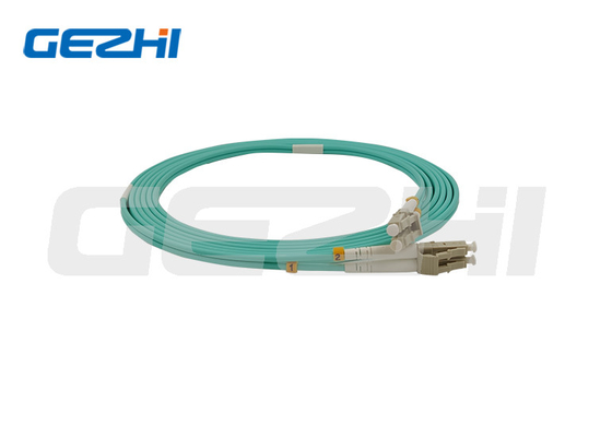LC OM3/OM4 8/12/24f MPO/MTP สายพับไฟเบอร์ออฟติก MPO พร้อม 12 Core Cable Connection