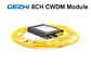 8 Channels Simplex Fiber CWDM Module 1270 - 1610nm สำหรับเครื่องขยายสัญญาณไฟเบอร์ออปติก