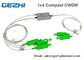1x4 CH Optical Compact CWDM Mux Demux Module สำหรับ Passive Optical Network