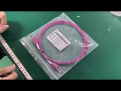 LC / PC Uniboot Polarity Interchange Duplex Patch Cord LSZH สายพับ 5m