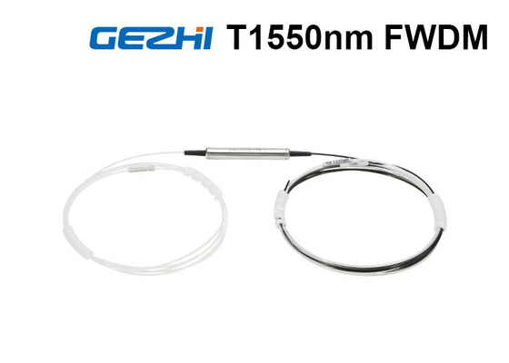 ซื้อ ท่อเหล็ก 1x2 FWDM กรองฟิล์มบางกรอง WDM ผ่าน 1550nm สะท้อน 1310/1490nm online manufacture