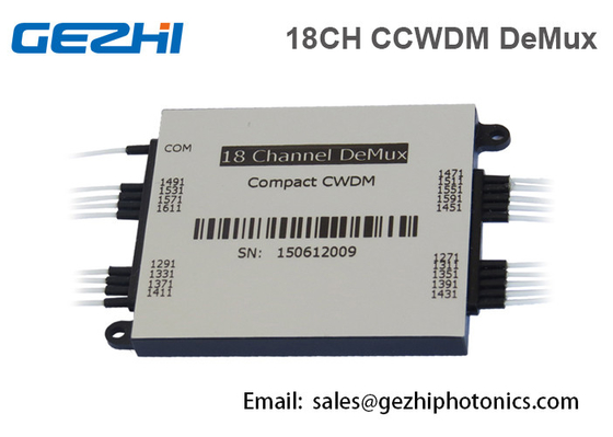 ซื้อ 18CH Compact CWDM Mux Demux Module Optical Passive Multiplexer online manufacture