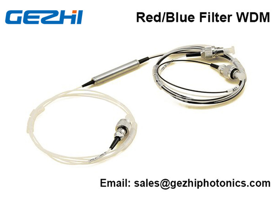 ซื้อ ตัวกรอง C Band สีแดง / สีน้ำเงิน DWDM 3 พอร์ตตัวกรองฟิล์มบาง FWDM อุปกรณ์ WDM online manufacture
