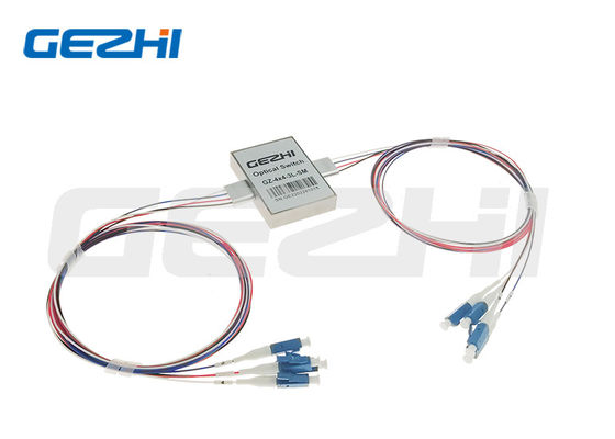 ซื้อ สวิตช์ใยแก้วนำแสง 4x4 พร้อมความยาวคลื่น 1260-1650nm การสูญเสียการแทรกต่ำ และความเร็วในการสลับที่รวดเร็ว การผลิตออนไลน์