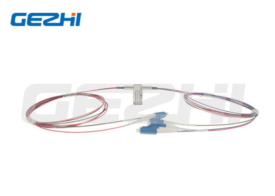 ซื้อ สวิตช์ไฟเบอร์ออปติก 2 สาย 1x2 Port 1260-1650nm พร้อมการควบคุมการล็อคชิ่งหรือไม่ล็อคชิ่ง การผลิตออนไลน์
