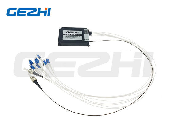 ซื้อ โมดูล Mux Demux CWDM 1x8 1470~1610nm ไฟเบอร์แกนเดี่ยวพร้อมขั้วต่อ LC/UPC ST/UPC สำหรับศูนย์ข้อมูล การผลิตออนไลน์