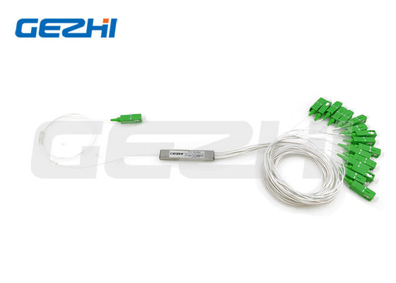 ซื้อ FTTH Network Fiber Optic Mini PLC Splitter 1x16 Port พร้อมเครื่องเชื่อม SC APC การผลิตออนไลน์