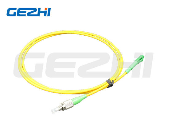 ซื้อ FC to LC Single Mode Simplex Fiber Optic Patch Cord with Customizable Length LSZH Jacket for Low Insertion Loss การส่งข้อมูล การผลิตออนไลน์