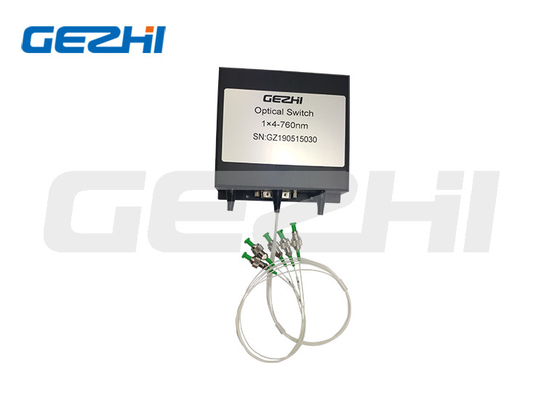 ซื้อ 1x4 สวิตช์ไฟเบอร์ออปติกส์ ด้วยเวลาเปลี่ยนที่รวดเร็ว ความยาวที่กําหนดเอง online manufacture