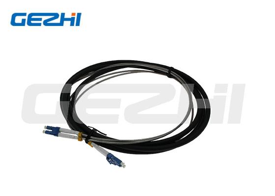 ซื้อ สายแพทช์คอร์ 2 ซีรีส์กลางแจ้งในร่ม LC SM จัมเปอร์ไฟเบอร์ออปติกสายหนังหุ้มเกราะ online manufacture