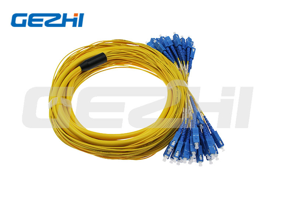 ซื้อ สายเคเบิลตัวเชื่อมต่อไฟเบอร์ออปติกชนิด SC สายแพทช์ไฟเบอร์ออปติกสำหรับระบบสื่อสาร online manufacture