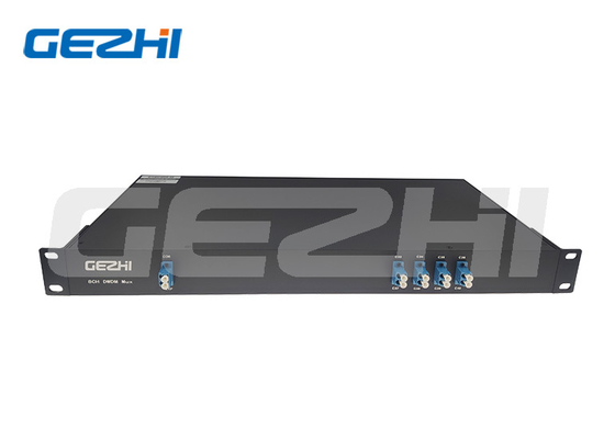 ซื้อ 8 Channel DWDM MUX DMUX 1U Rackmount การสูญเสียการแทรกต่ำ online manufacture