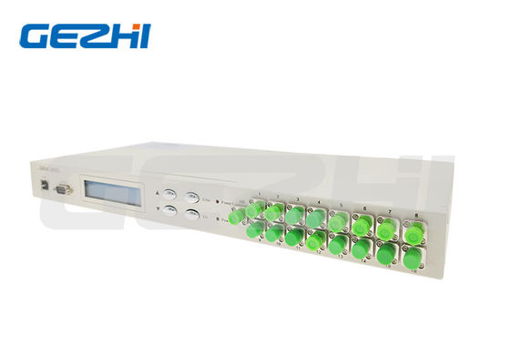 ซื้อ โมดูลสวิตช์ออปติคัล 1x8 ช่อง ขนาด 19 นิ้ว 1U ติดตั้งบนแร็ค พร้อมอินเทอร์เฟซ RS232 และ Ethernet การผลิตออนไลน์
