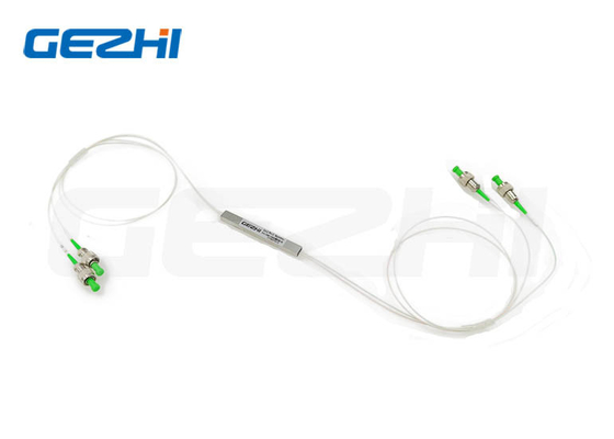 ซื้อ FTTH TTTX 2x2 PLC Splitter ส่วนประกอบไฟเบอร์ออปติกแบบพาสซีฟพร้อมท่อเหล็ก online manufacture