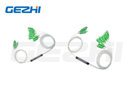 ซื้อ 2X8 LC G657A1 0.9มม. เหล็กประเภทใยแก้วนำแสง PLC Splitter สำหรับแอปพลิเคชัน FTTx การผลิตออนไลน์
