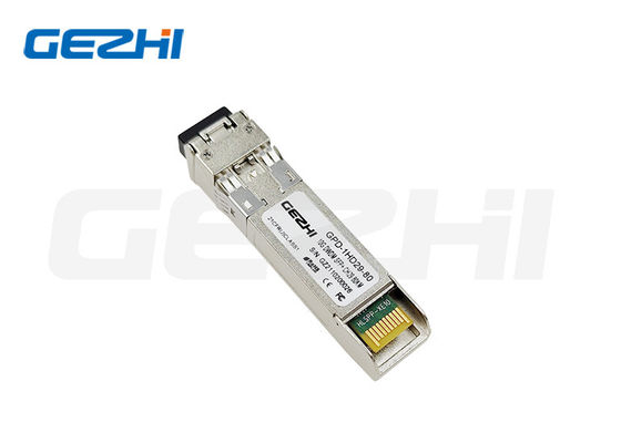 ซื้อ โมดูล SFP+ 10G แบบออปติคัล พร้อมระยะส่ง 80 กม. การตรวจสอบการวินิจฉัยแบบดิจิทัล และอัตราข้อมูล 10Gbps สำหรับเครือข่าย Ethernet การผลิตออนไลน์