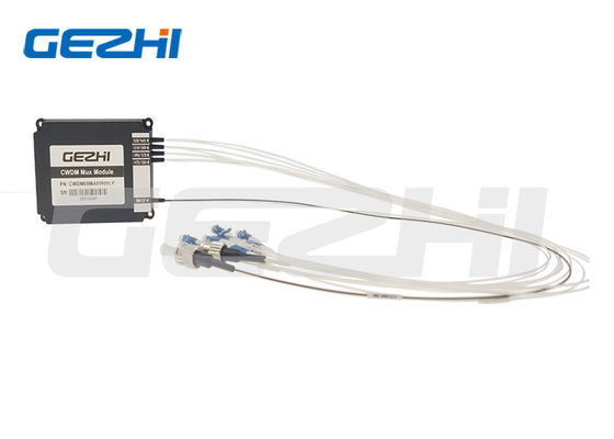ซื้อ โมดูล DWDM 8 ช่องที่มีระยะช่อง 100GHz และความสูญเสียการใส่ต่ําสําหรับเครือข่ายเมโทร การผลิตออนไลน์
