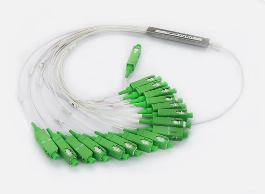 ซื้อ 1x2 PLC SC/APC ไฟเบอร์ออปติก สปลิเตอร์ FTTH SM 0.9mm G657A1 1m ไฟเบอร์ออปติก สปลิเตอร์ online manufacture