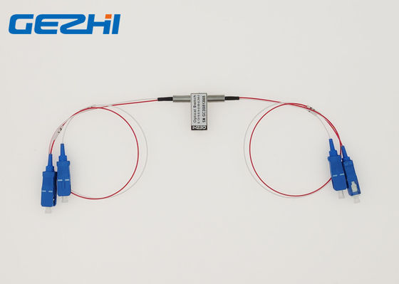 ซื้อ 1310nm SM 1 เมตร SC UPC 2x2B วิศวกรรมไฟเบอร์ออปติกสวิตช์ online manufacture