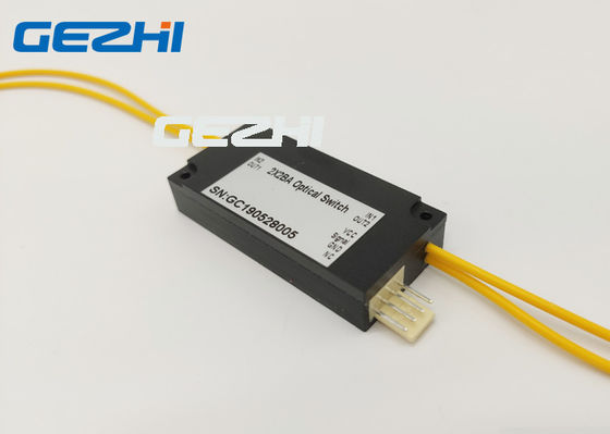 ซื้อ Single Mode Non Latching สวิตช์บายพาสไฟเบอร์ออปติก 1550nm 2x2 online manufacture