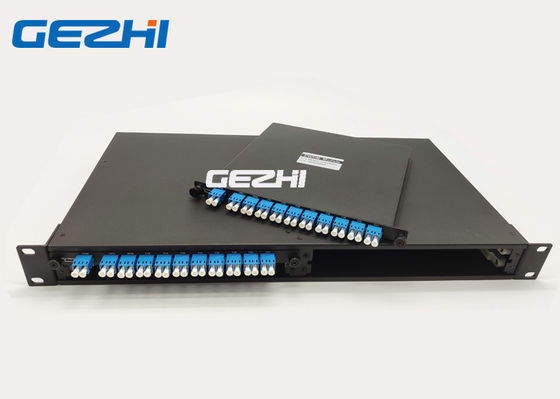 ซื้อ ปลั๊กไฟเบอร์คู่ใน 4CH 100Ghz Dense WDM C21 ถึง C24 LC PC Adapter online manufacture
