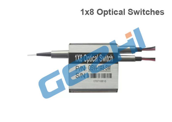 ซื้อ FC APC Pigtailed Latched 1x8T 1550nm สวิตช์แสงไฟเบอร์ online manufacture