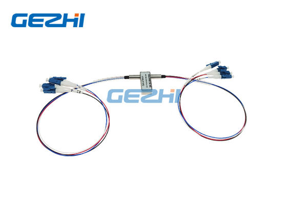 ซื้อ Non Blocking 1650nm 4x4 Optical Bypass Switches 2x2.5 มม online manufacture