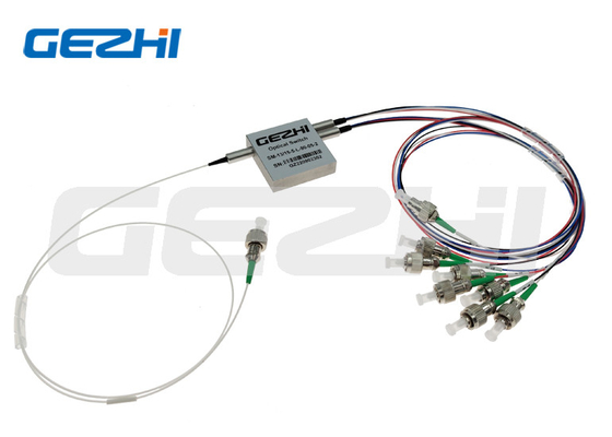 1x8T 1310/1550nm Opto เชิงกล สวิตช์ออปติคัลสำหรับการปิดกั้นช่อง