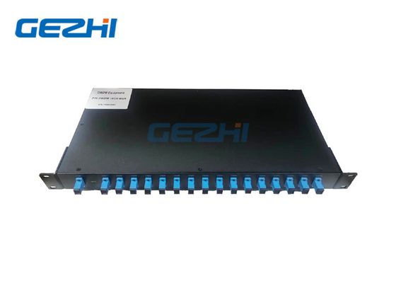 1x16 SC/UPC Connector CWDM Mux Demux สำหรับระบบเครือข่ายออปติก