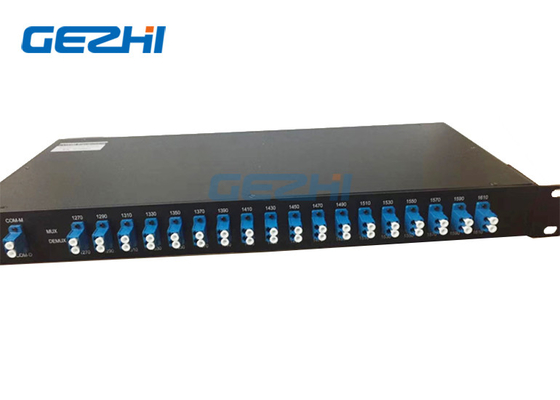 1x16 โมดูล CWDM อะแดปเตอร์ IL LC / UPC ต่ำ 1270 - 1570nm เป็นไปตาม RoHS