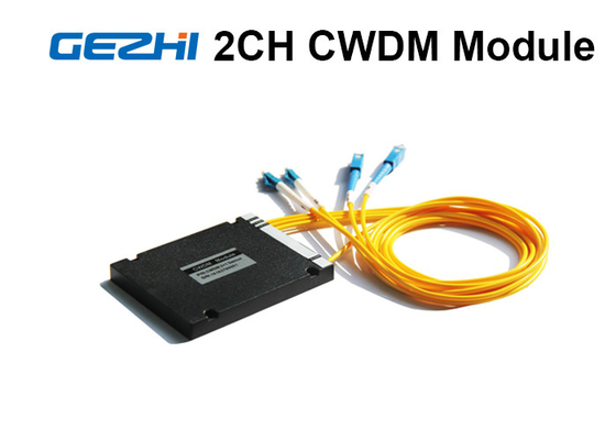 2 Channels Acess Network CWDM Mux Demux โมดูล Pigtailed ABS