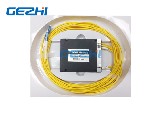 2CH 1370 / 1390nm + อัพเกรดโมดูล CWDM LC / UPC โมดูล Pigtailed ABS