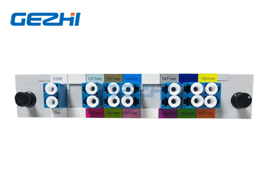 1x12 Optical CWDM Mux Demux 1271nm - 1571nm สำหรับโทรคมนาคม 5G