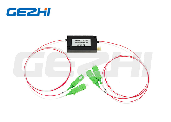2x2A สวิตช์ไฟเบอร์ออปติก แม็กานิค passive กับ SC FC LC ST Connector