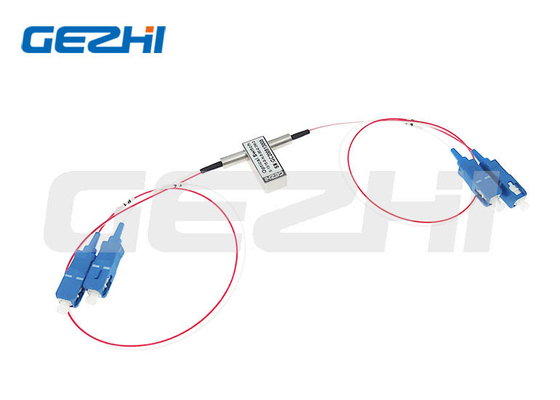 เครื่องสวิทช์ไฟเบอร์ออปติก 3V 2x2B ด้วย LC/UPC LC/APC SC/UPC