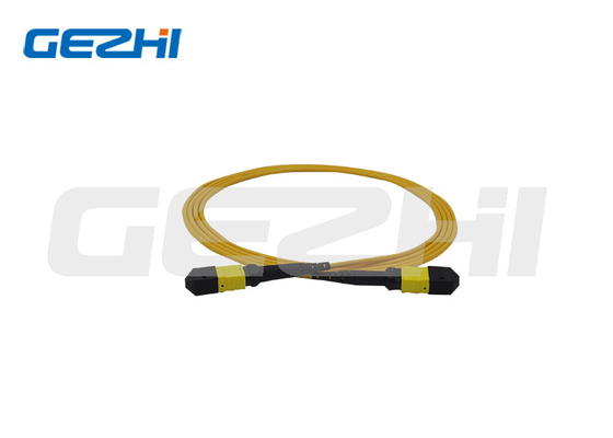 OS2 MPO Bundle Patch Cord 12 Core 8 Core สายแพทช์ไฟเบอร์ออปติก MPO-LC