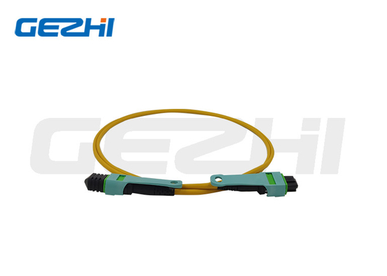 Mtp / Mpo Trunk Cable 96 Cores Os2 สายพับไฟเบอร์ออปติก สําหรับผลิตภัณฑ์ไฟเบอร์ออปติก