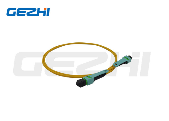 12 - 144 Core OS2 Optical Fiber Patch Cord MTP/MPO ทรังเคเบิลสําหรับ FTTX
