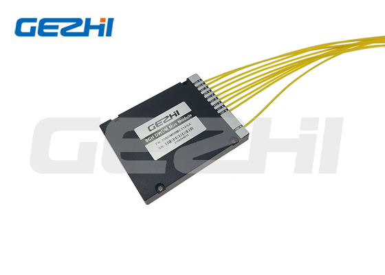 8ch Dwdm Module Fiber Dwdm Mux Passive Filters สําหรับเครือข่าย 8ch