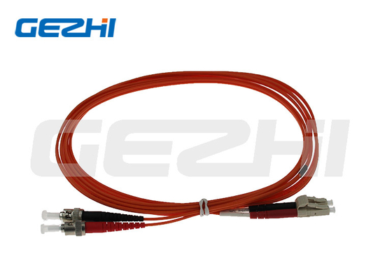Duplex LC ถึง ST Patch Cable Series สายแพทช์ไฟเบอร์ออปติกสำหรับ FTTH