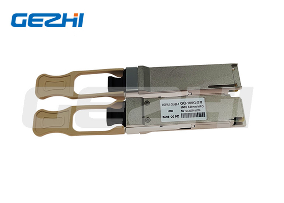 100gbase Qsfp28-100g โมดูล Duplex Lc Mmf Transceiver 100g Cfp/cfp2/cfp4 Sr4 850nm 100m