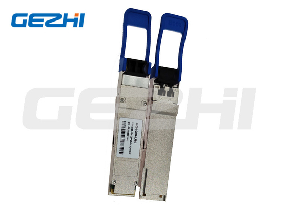 โมดูลเครื่องรับสัญญาณออปติกส์ที่ติดต่อได้ร้อน Qsfp-100g-Zr4-S สอดคล้องกับ Sff-8431 Iee802