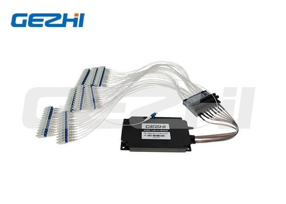 50GHz 1x96 Channel AAWG DWDM โมดูลตัวเชื่อมต่อ LC/UPC พร้อมกล่องโลหะ