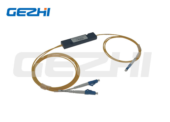 3 พอร์ตไฟเบอร์ออปติก Circulator 1550nm LC UPC Connector กล่อง ABS