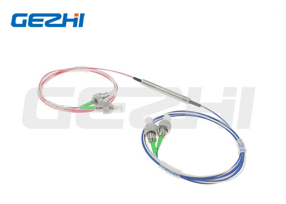 ความสูญเสียการใส่ที่ต่ํา 4 ท่า เครื่องระจายไฟเบอร์ออปติกสําหรับระบบ CATV ที่แยกกันสูง