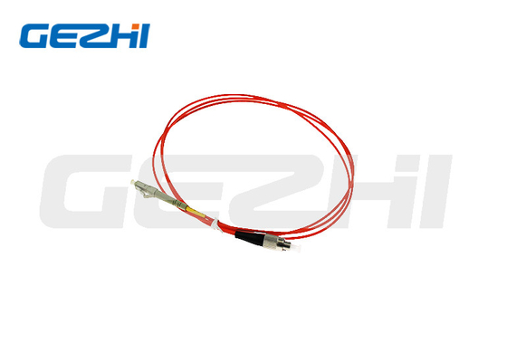 สายแพทช์ไฟเบอร์มัลติโหมด LC ถึง FC 2 ม. แถบกว้างสำหรับ FTTX