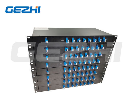คุณภาพสูง 8 ช่อง cwdm Mux Demux Optic Cwdm Odam สําหรับเครือข่ายการเข้าถึง