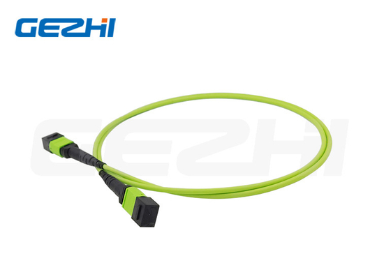 OM5 MPO Patch Cable สําหรับ FTTX / ศูนย์ข้อมูล / ระบบออปติก