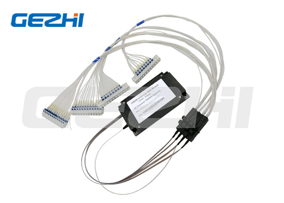 40 CH 100GHz โมดูล AAWG DWDM Athermal Flat Top Gaussian Filter