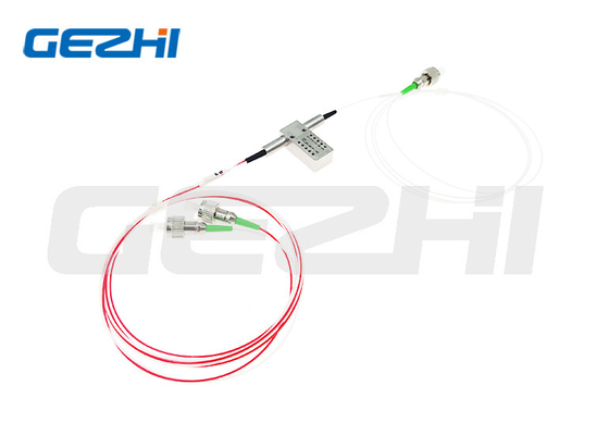 1650nm 3 Port ไฟเบอร์ออปติกสวิตช์อุตสาหกรรม Lc / Upc Connector
